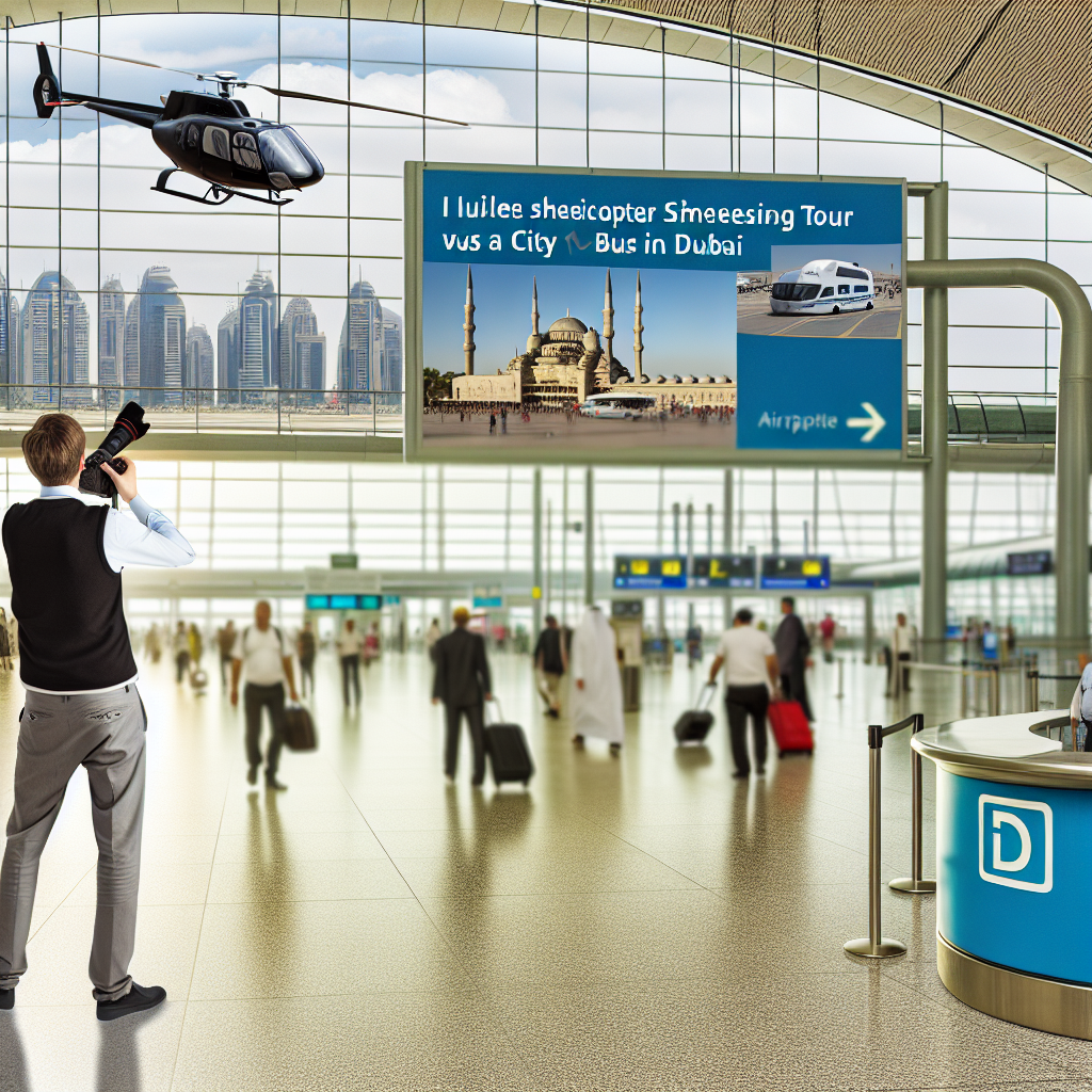 Helicopter Sightseeing vs. City Tour Buses in Dubai: Which Is Better? - Dubai helicopter tour, Dubai helicopter sightseeing, Dubai skyline helicopter