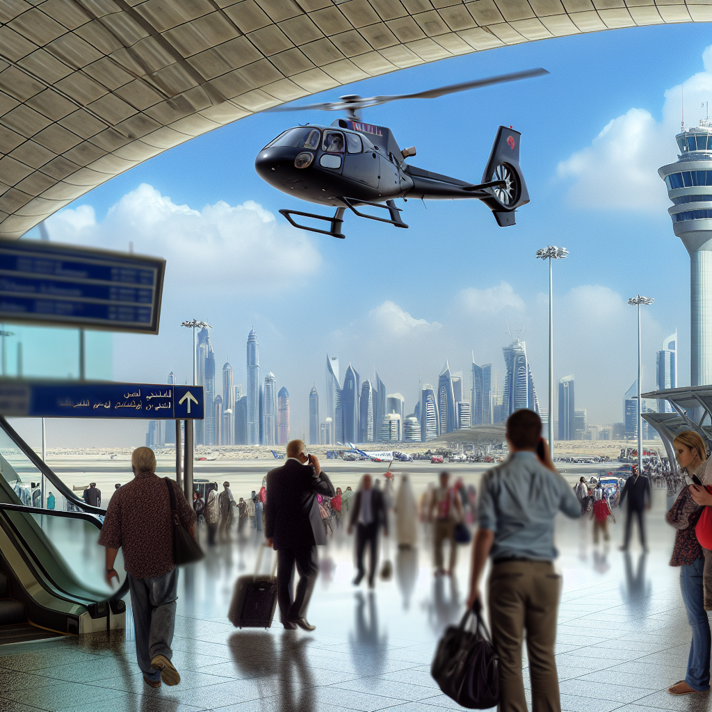 Helicopter Sightseeing vs. City Tour Buses in Dubai: Which Is Better? - Dubai skyline helicopter, Dubai helicopter view, dxb helicopter tour