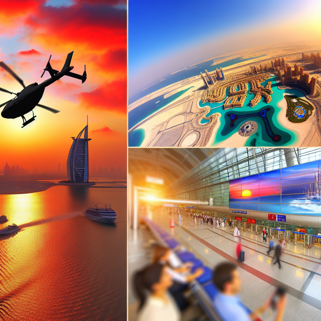 Experience the Magic: Sunset Helicopter Rides in Dubai 1 Experience the Magic: Sunset Helicopter Rides in Dubai - Dubai helicopter trip, Atlantis helicopter tour Dubai, Dubai helicopter booking