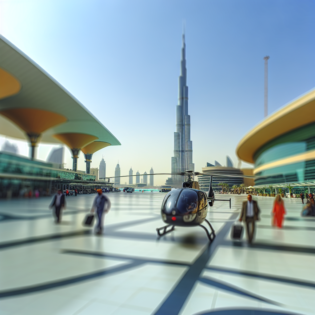 Helicopter Sightseeing vs. City Tour Buses in Dubai: Which Is Better? - Dubai helicopter trip, Burj Khalifa helicopter tour, Dubai helicopter flight