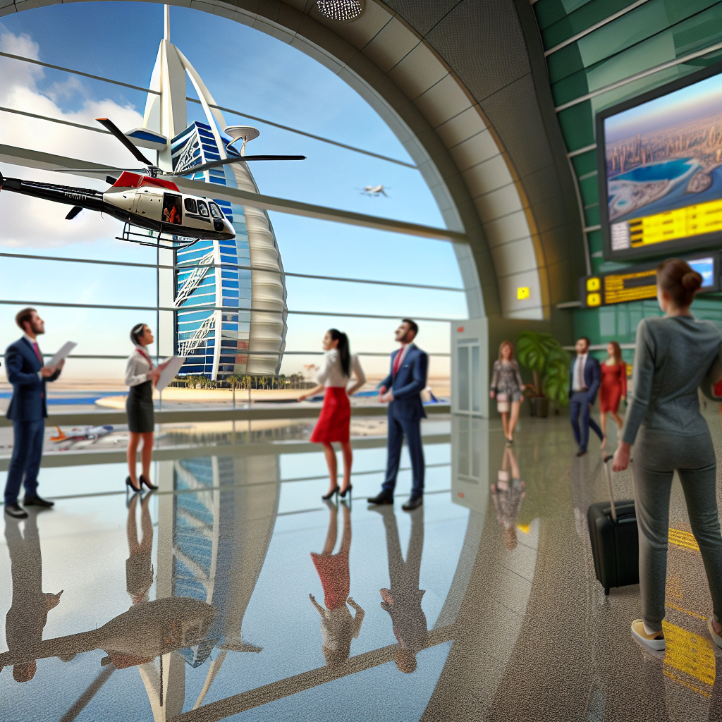 Experience the Thrill: Helicopter Tour Over Burj Al Arab - A Must-Do in Dubai - Burj Khalifa helicopter tour, Dubai helicopter adventure, Dubai helicopter trip