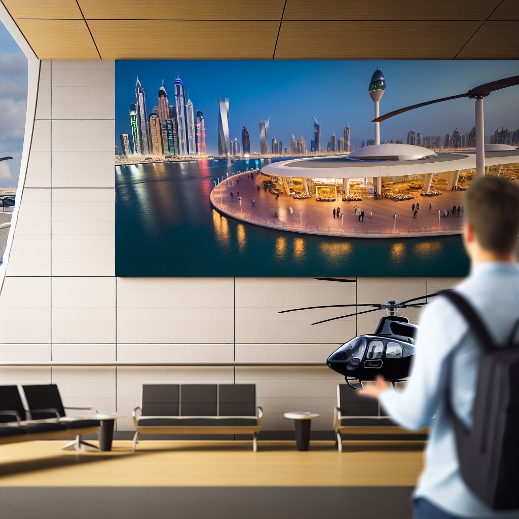 Helicopter Tour Over Dubai Marina: A Sky-High Experience - Dubai private helicopter ride, Palm Jumeirah helicopter tour, Dubai luxury helicopter tour